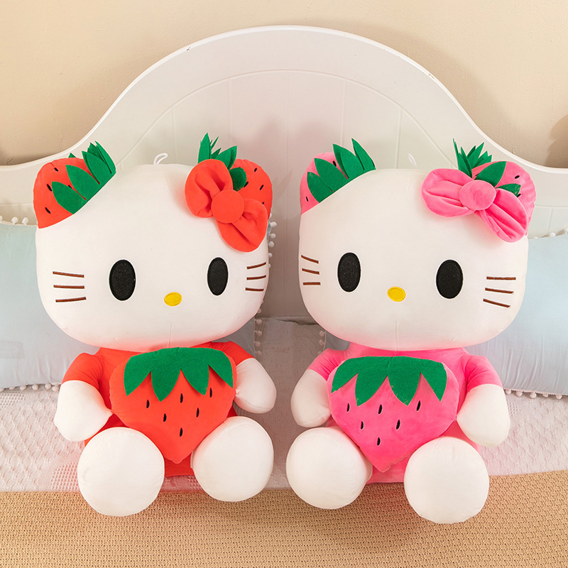 kitty doll plush toy Hello Kitty bed pillow doll doll children's birthday gift