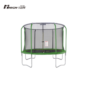 High Quality Garden Trampoline with Safety Enclosure Net,  Bounce Jump Outdoor Fitness PVC Spring Cover Padding