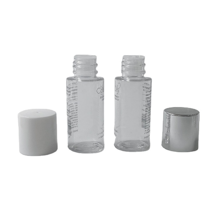 Plastic PET sprayer cosmetic packaging travel bottle 30ml cosmetic jars portable small size empty skincare bottle