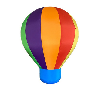 Giant inflatable hot air balloon model grandly opens for sale, customized outdoor display, colored hot air balloons