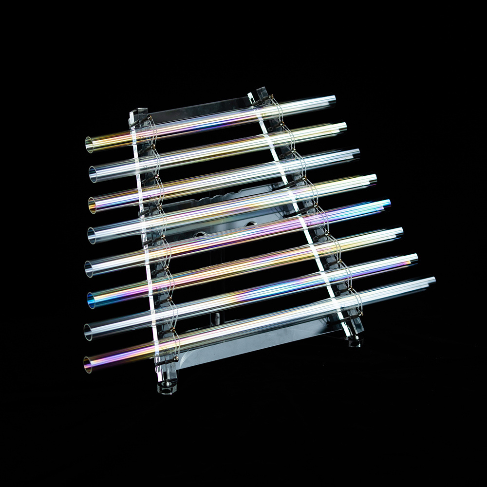 Cosmic ray color Sound Therapy Quartz Crystal Singing Harp With Perfect Sound Crystal Harp