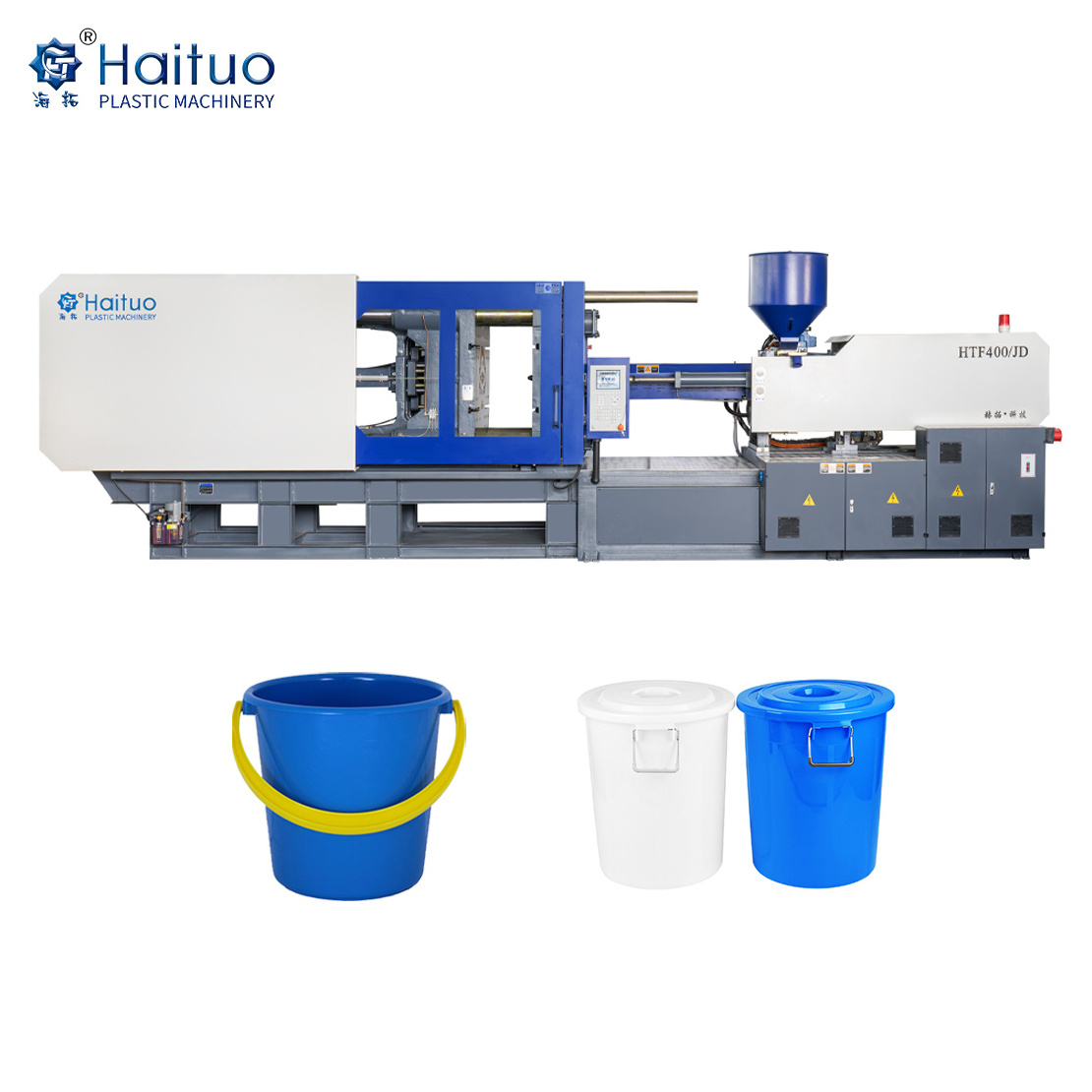 Haituo Ningbo Factory Automatic Horizontal 300T Paint Bucket plastic injection molding machine plastik enjeksiyon makinesi