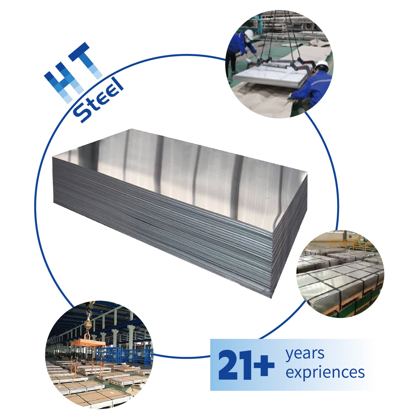 Raw Material Hot Rolled Cold Rolled Stainless Steel Plate Price List