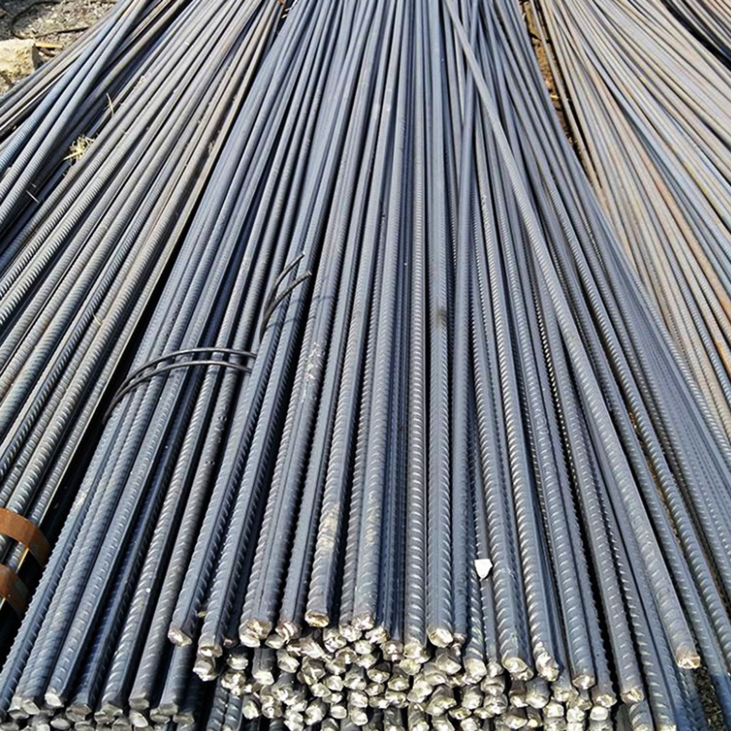 Hot Sale ASTM A165 Steel Rebar Deformed Steel Bar HRB400 HRB500 Iron Rods for Construction