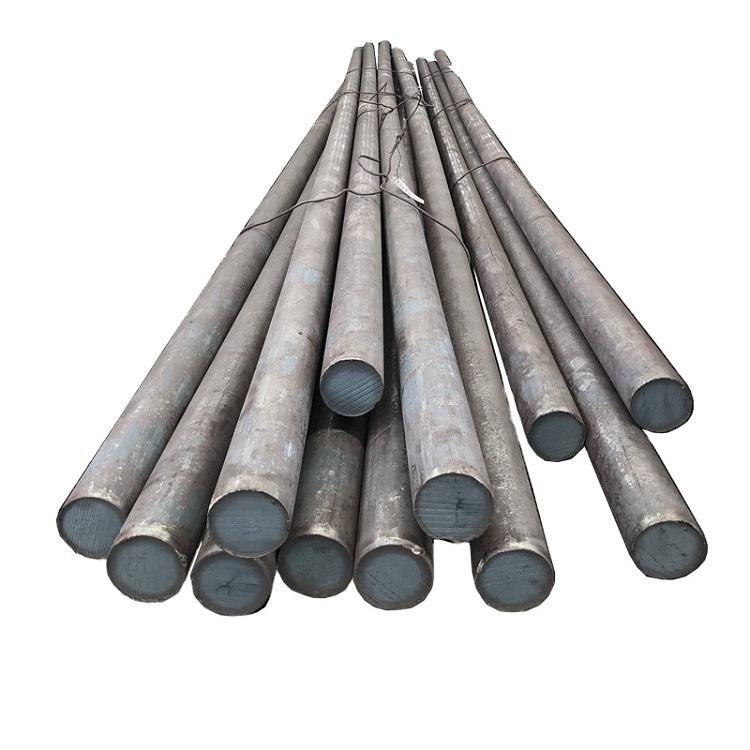 Customized Low price ASTM A36 A572Grade50 SS400 Cold Rolled Alloy Steel Spring Steel Carbon Steel Round Rod Bars