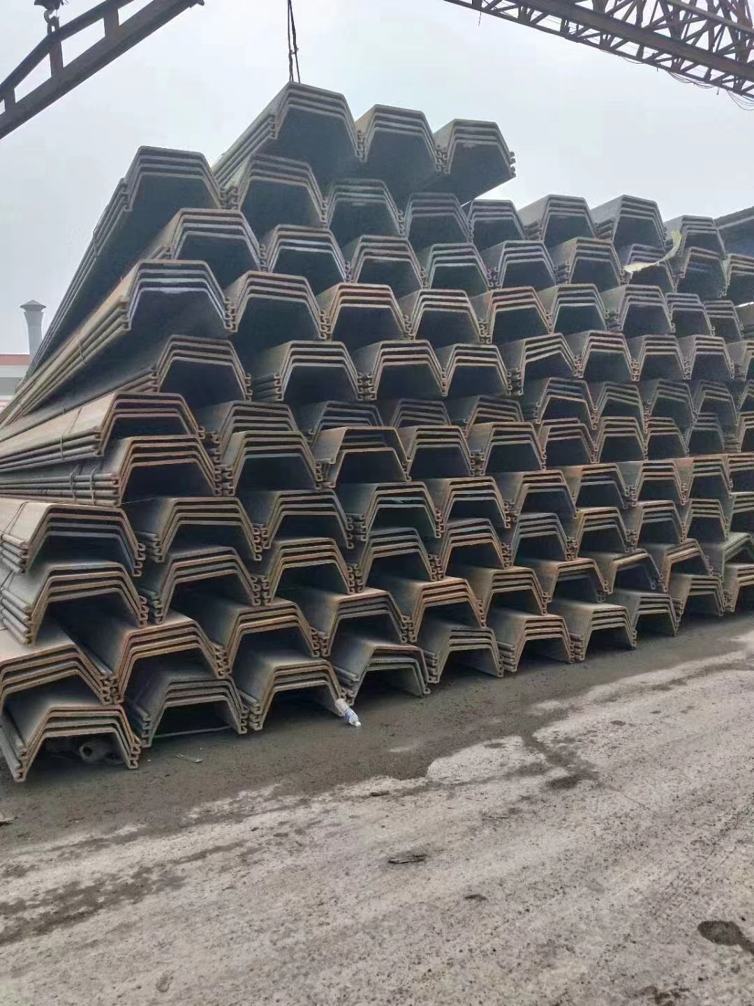 Hot Selling S275 S355 S390 Sheet Piling Hot Rolled Sheet Pilling Cold Formed U Steel Sheet Pile