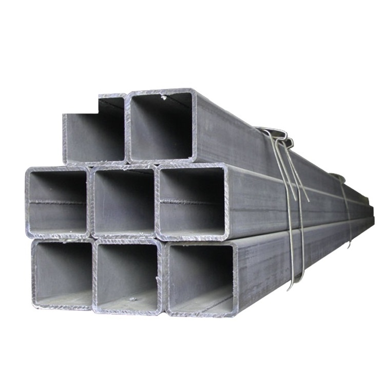 Erw Black Square Gi Square Hollow Section Pipe Size Cheap Price 6m Length Rectangular Shape Welding Service Emt Special Pipe