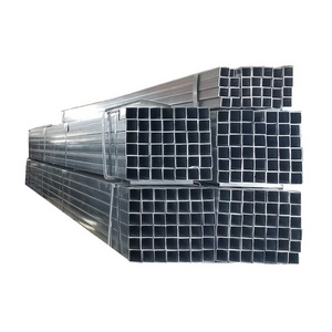 High quality 40x40x2.5 galvanized square tube weight cold formed rectangular steel tube