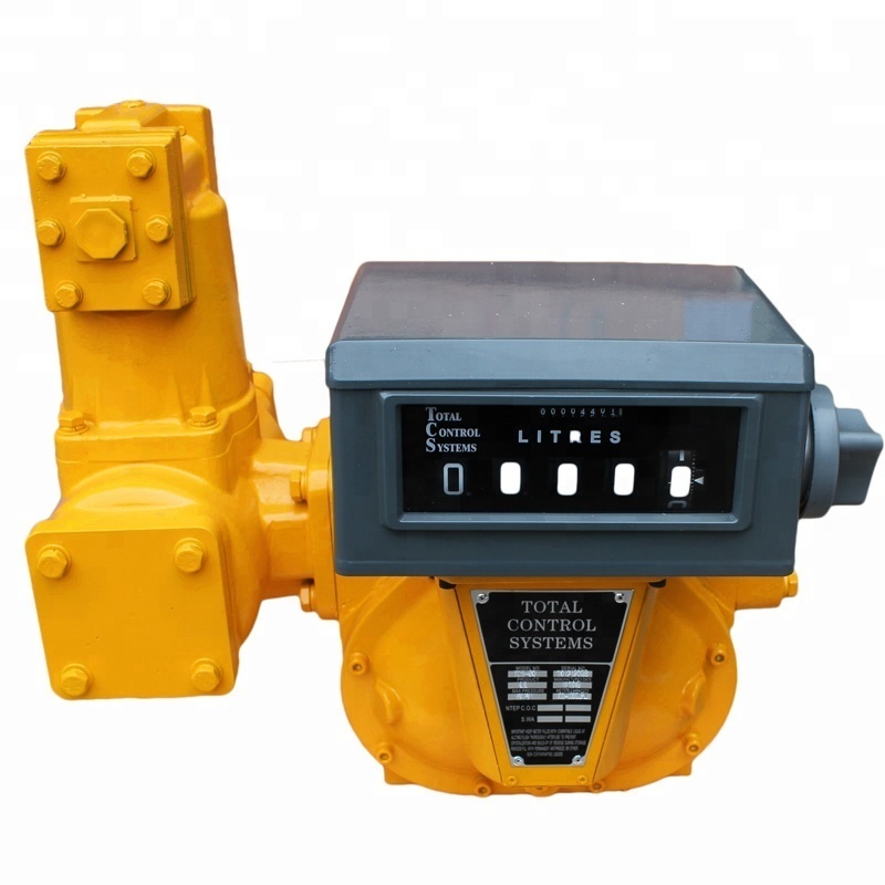 Positive displacement flow meter/tank truck flow meter