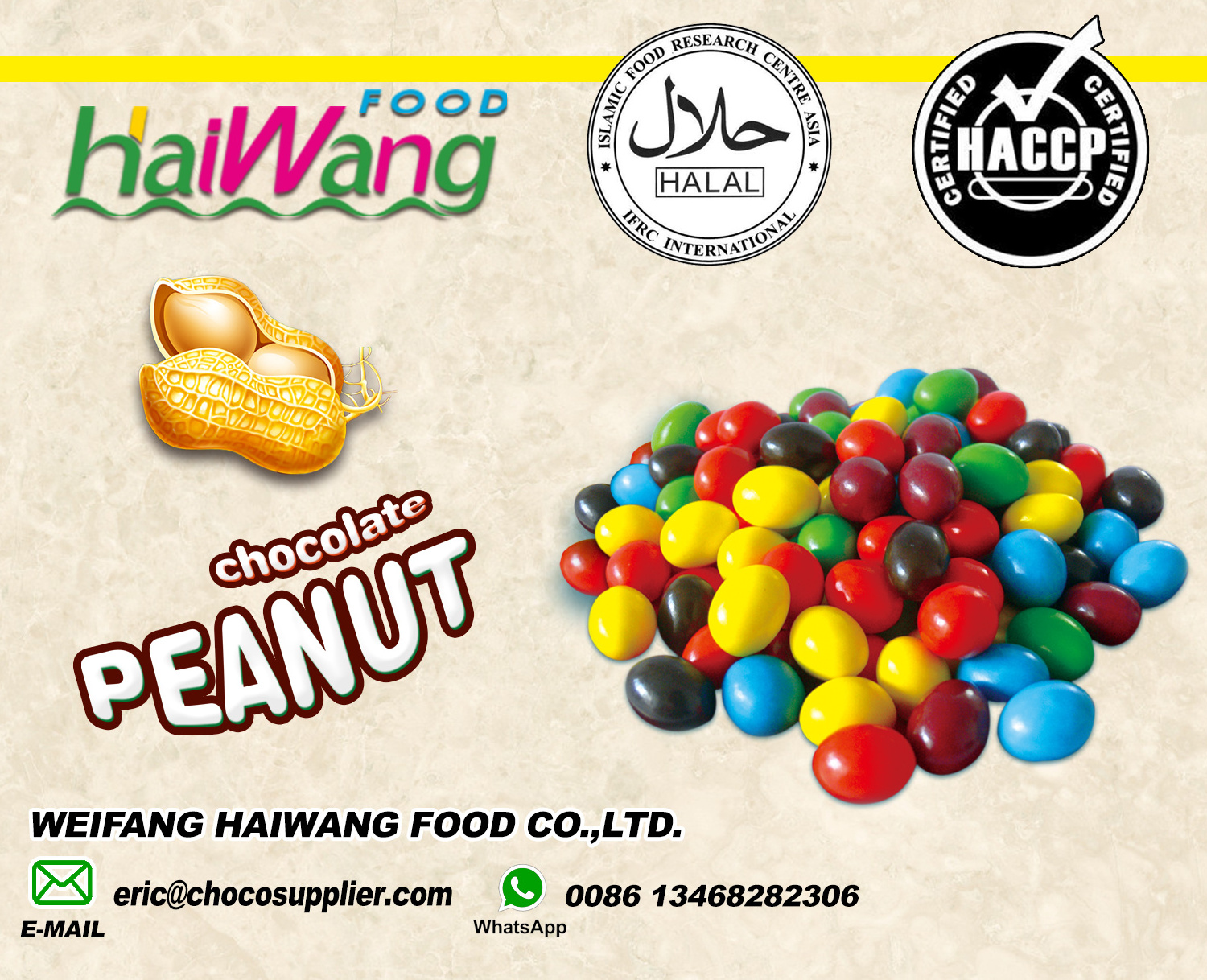 Popular Brand Delicious peanut Chocolate Candy