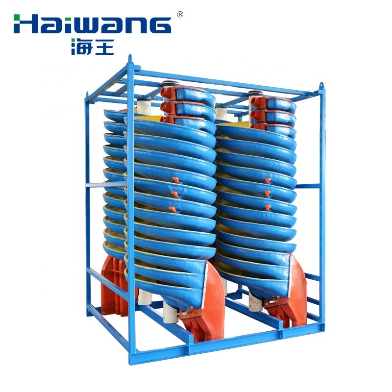 Monazite spiral chute mining spiral chute machine for sale