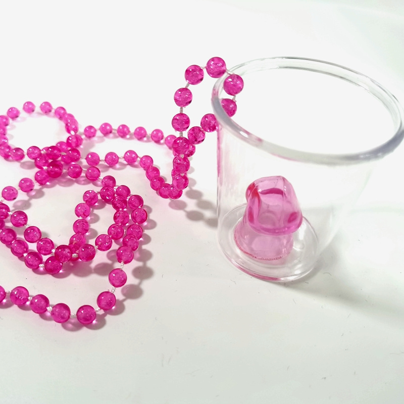 Haiwin Party Custom logo Dick Penis Shot Glass Necklace for Bachelorette Party