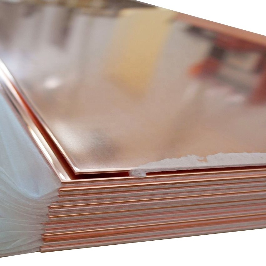 4x8 0.3mm 0.8mm 1.2mm 3mm 10mm copper sheet 0.5 mm thick laminated red copper cathode sheet price per kg industrial use