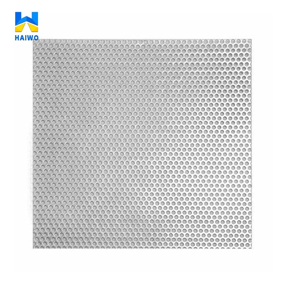 5052 5083 6063 7075 Custom Perforated Aluminum Sheet Punched Decking Laser Engraving Plate Material Metal Plates