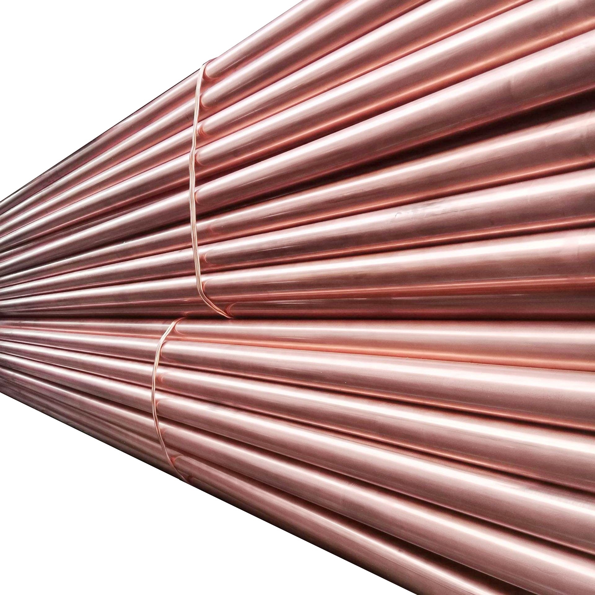 Wholesale 1/2 1/4 3/8 7/8 C10100 flexible seamless round shape 12 inch heat insulated copper tubing/copper tube/copper pipes