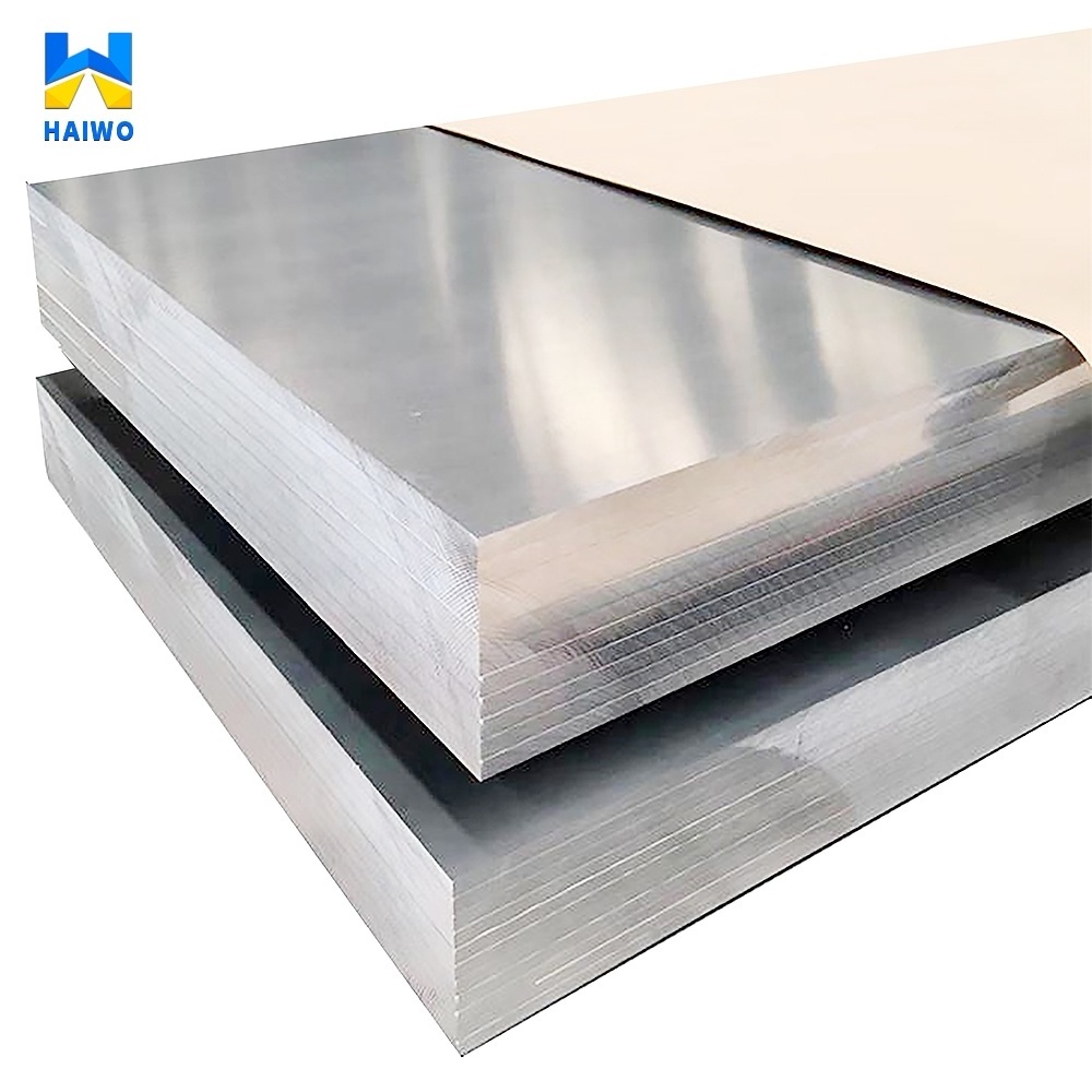 HAIWO manufacturer 7049A 7075 T6 T651 T7451 Cutting Bending polished aluminum sheet alloy plate for Aerospace Industry plane