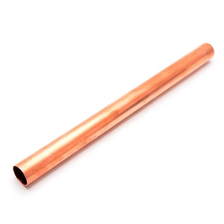 Wholesale 1/2 1/4 3/8 7/8 C10100 flexible seamless round shape 12 inch heat insulated copper tubing/copper tube/copper pipes