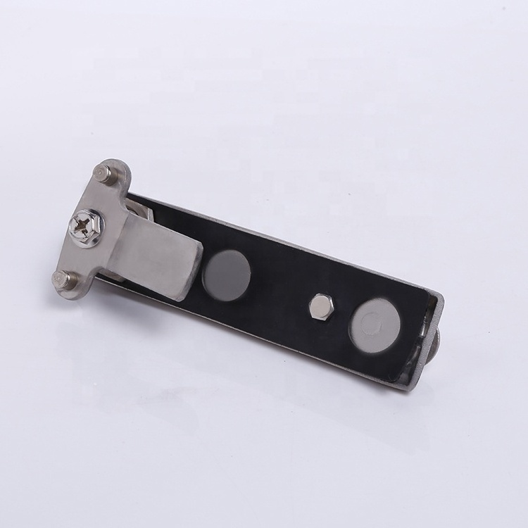 Haitan MS834-1 Metal Cabinet Door Lock Swing Handle Panel Lock SU304 Stainless Steel 35-50mm 65-75mm SS304