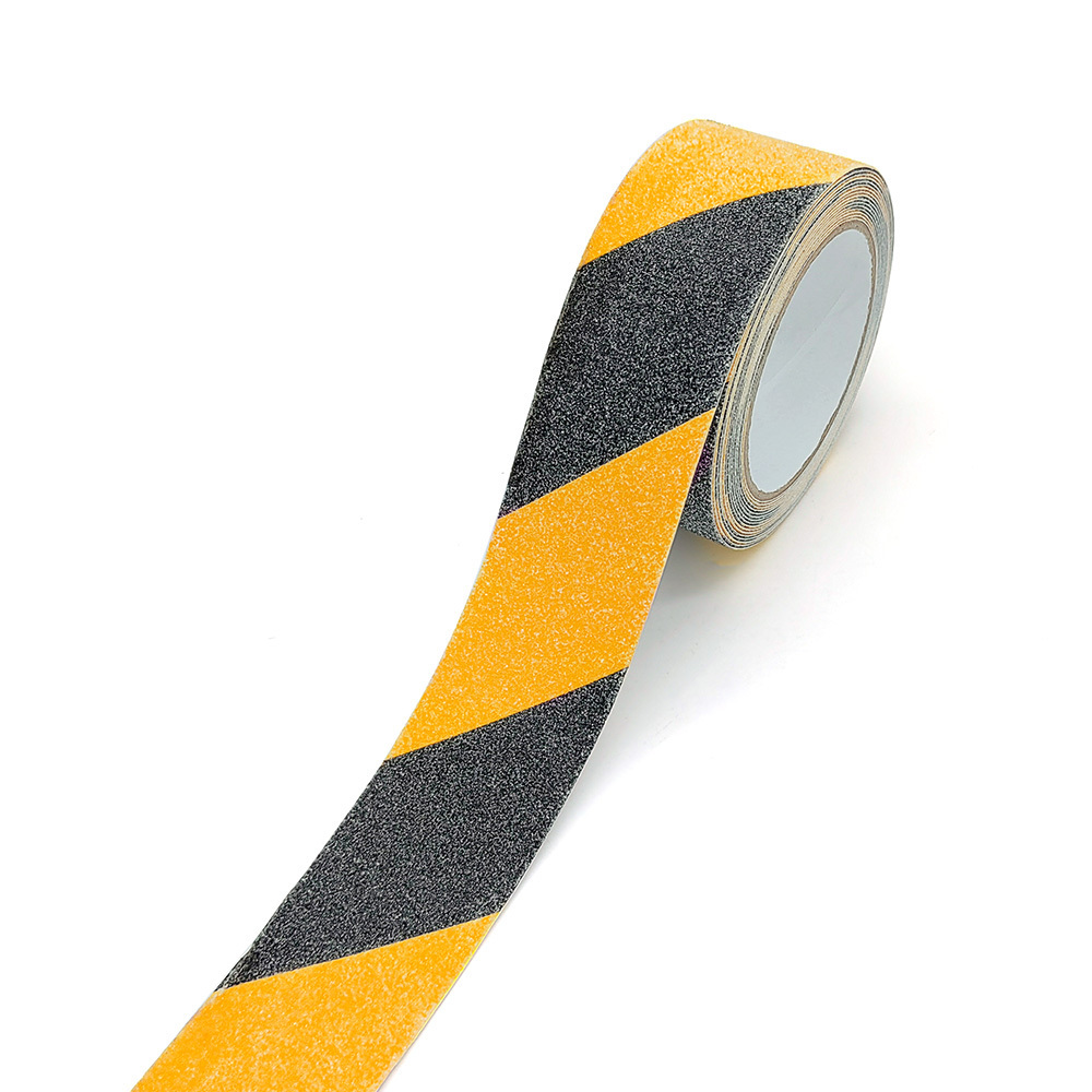 Waterproof black floor safety caution anti slip tape stair strong adhesive carborundum non slip tape for stairs