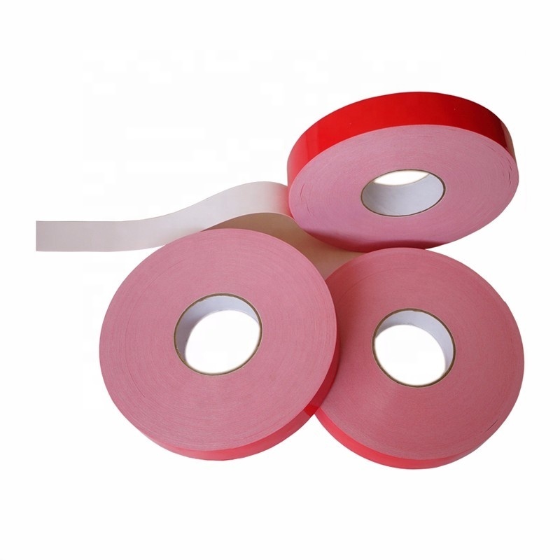 Double sided 1mm PE/ EVA foam tape for auto decoration,contraction