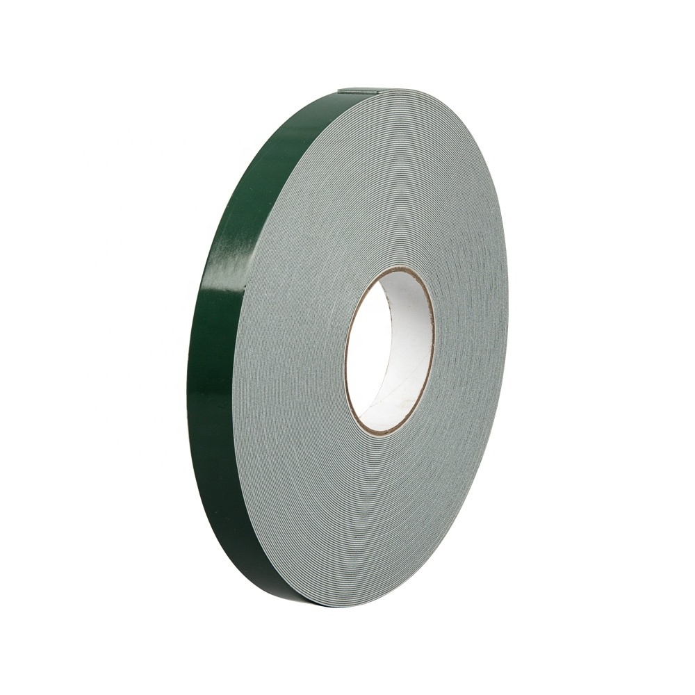 Double-sided foam mounting tape black coated acrylic adhesive pe double sided foam tape