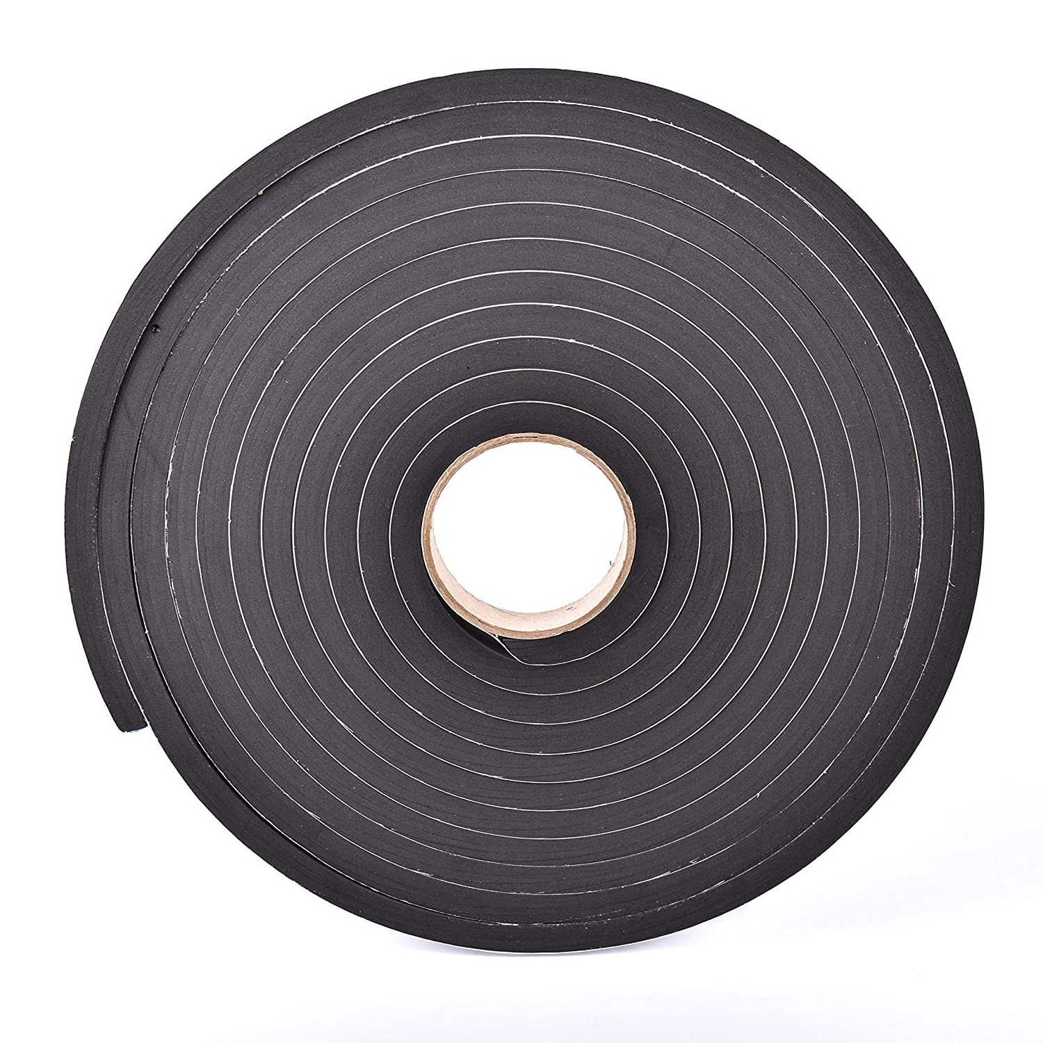 Closed Cell Rubber Foam Insulation Tape 1 Inch x 33 Feet for Door Window Weatherstrip Outdoor Indoor Weatherproof Adhesive