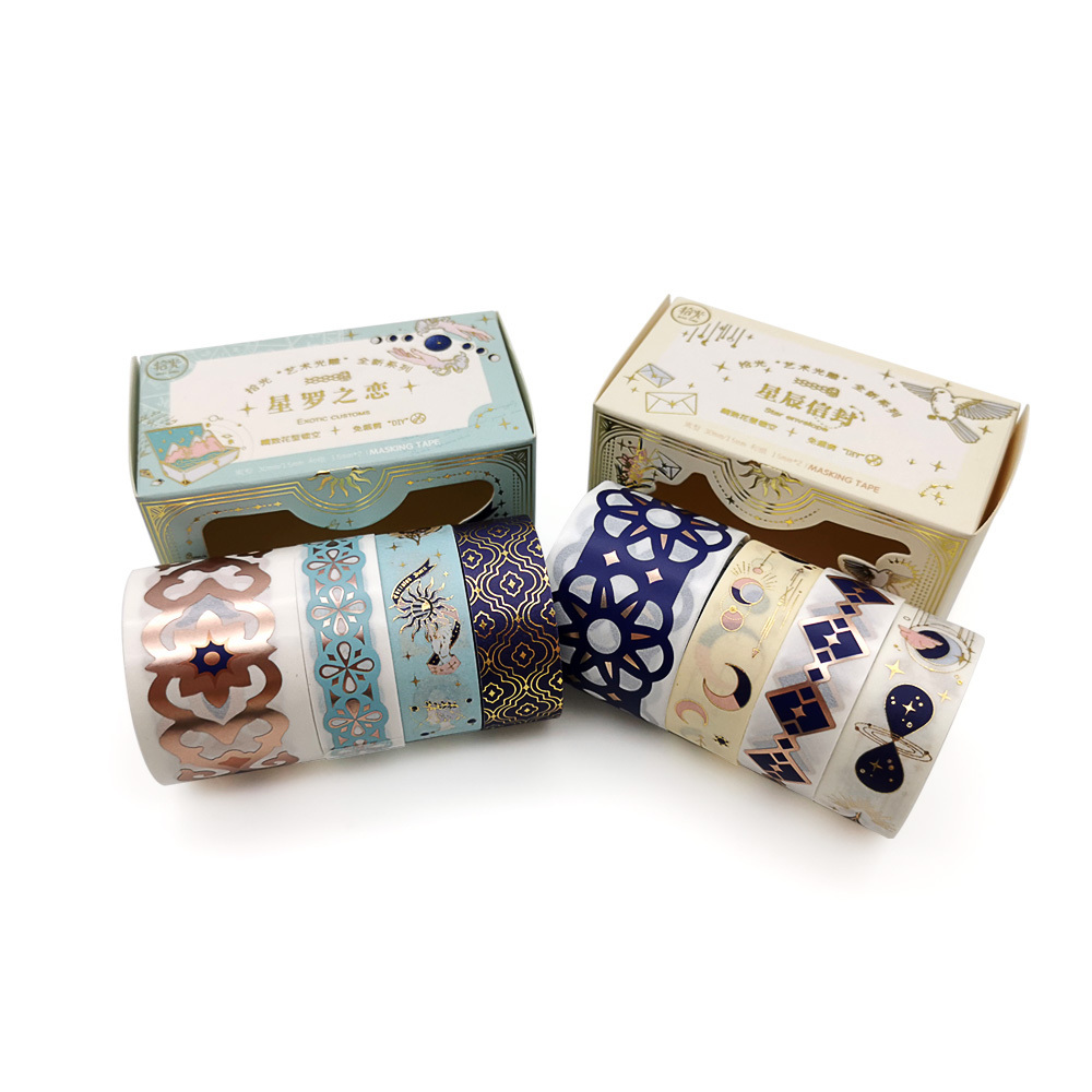 Custom print decorative washi scrapbooking tape