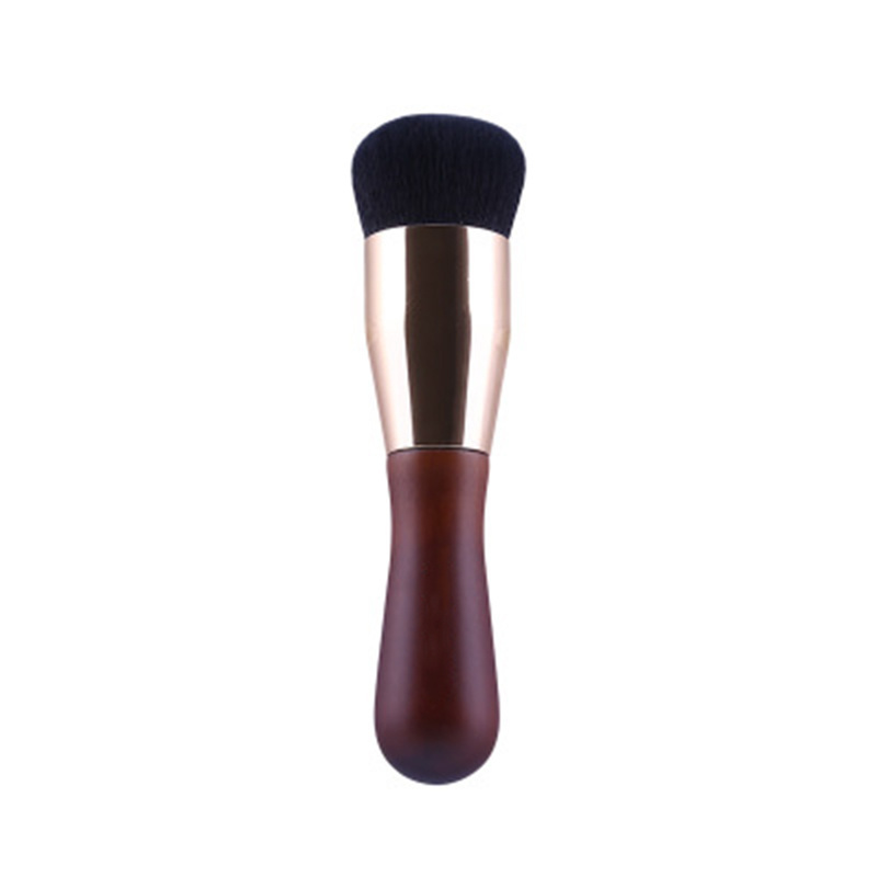 CLIONE #206 flat angle wood handle makeup brush high quality single foundation brush