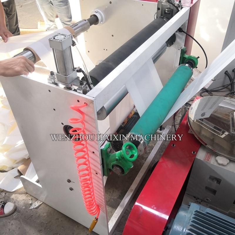 Plastic rotary die head bio material ldpe hdpe pe blown film extruder blowing machine