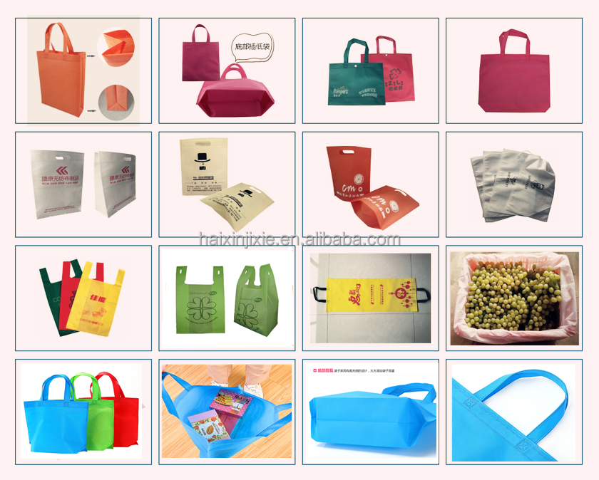 5 into 1 Multifunction ultrasonic non woven Bag Making Machine of T-shirt Bag Non-Woven