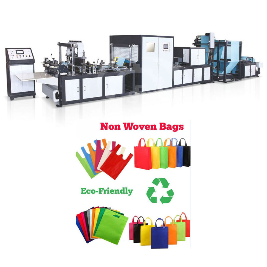 5 into 1 Multifunction ultrasonic non woven Bag Making Machine of T-shirt Bag Non-Woven