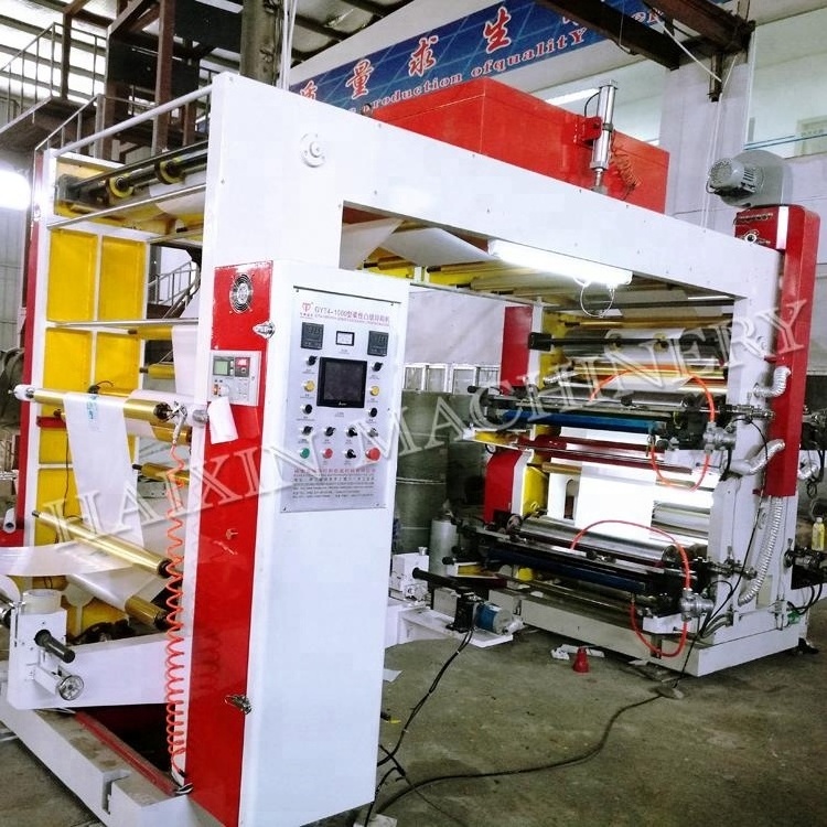 High speed 8 colors roll paper letterpress flexo printing machine for sale