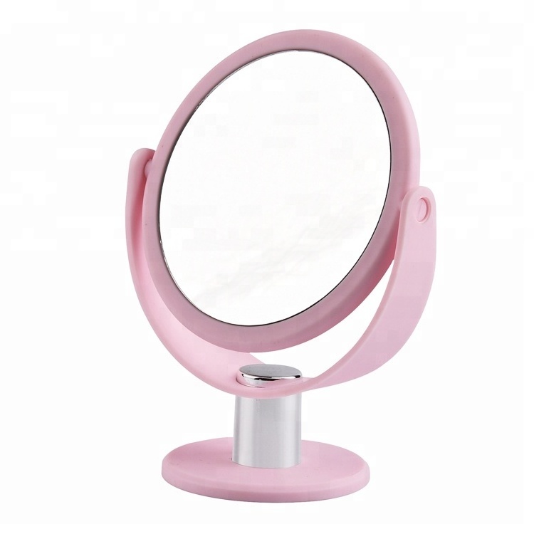 Transparent,Black Double Sided Magnifying Makeup Mirror Vanity cosmetic Mirror