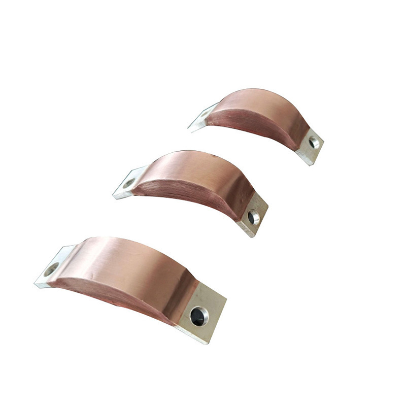 Low Price Customized High Voltage Electrical Apparatus Soft Connection Flexible Copper Busbars