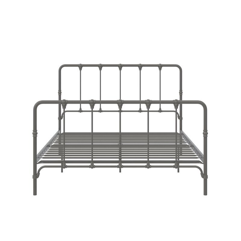 New Style Modern Design Best Price Metal Bed Frame King Size Iron Tube Bed