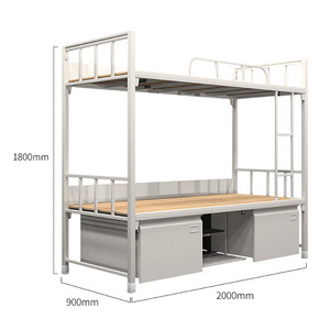 wholesale high quality bed room furniture metal furniture bunk bed frames dormitory beds