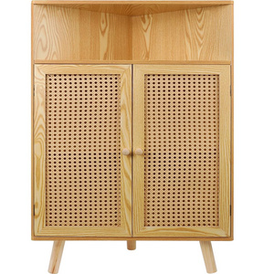 Corner cabinet with door organizer small rattan corner table Freestanding corner table in small space