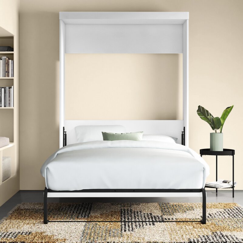 Space Saving Wall Mounted Modern Transformable Folding Wall Bed With Sofa