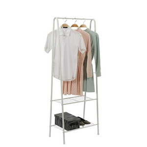 modern home furniture metal coat rack with shoe stand for sale