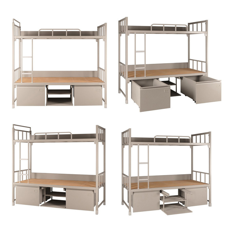 wholesale high quality bed room furniture metal furniture bunk bed frames dormitory beds