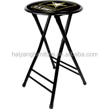 Cheap metal bar furniture folding bar stool for sale