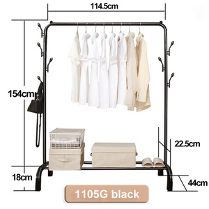 Metal Industrial Rustic Portable Clothes display hanger dryer coat racks stand