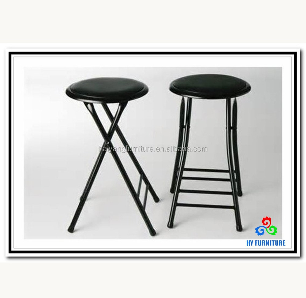 Cheap metal bar furniture folding bar stool for sale