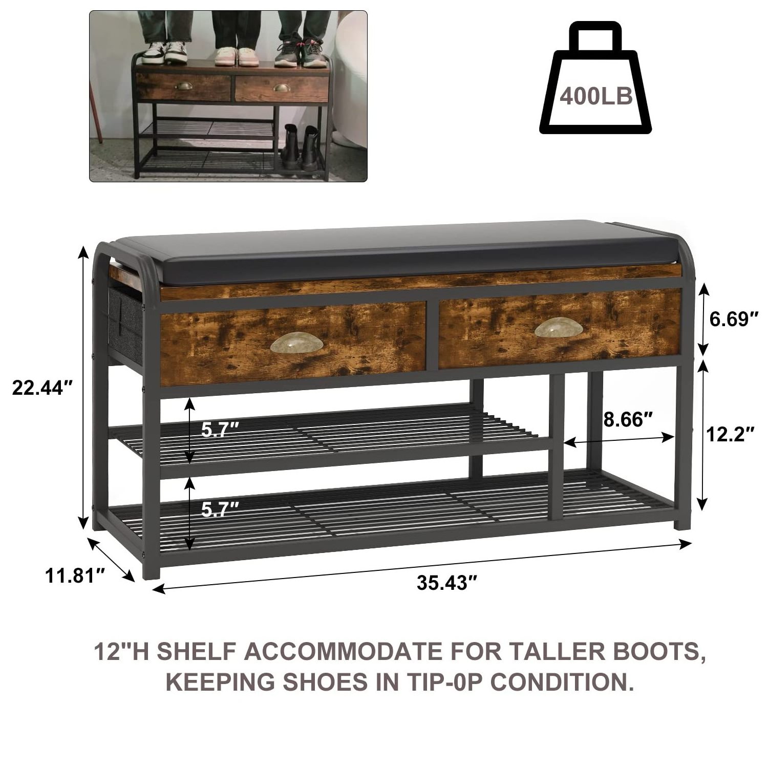 Modern Shoe Rack Cabinet Cupboard Storage OrganizerPortable Double Row Shoe Rack Cabinet for Closet