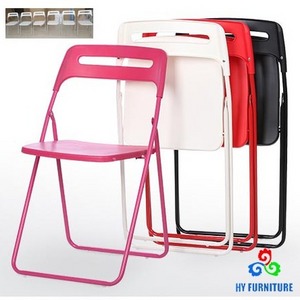 Wholesale outdoor folding chair modern plastic chair metal folding chair