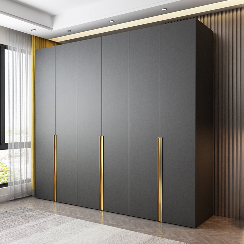 Modern European bedroom custom Cloakroom Bedroom Closet Wooden Wardrobe Professional