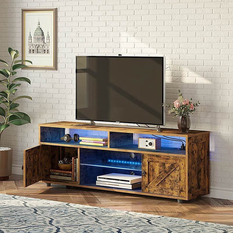 Factory Direct Supply Living Room Furniture Fashion Hollow Storage Take the plug modern tv stands