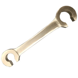 OEM High quality and best-selling products nonsparking Double headed C-shaped wrench copper wrench