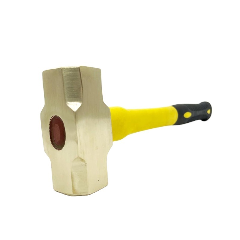 Safety tool explosion-proof fiber handle octagonal hammer aluminum bronze hand tool Non sparking tools brushless hammer drill