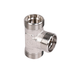 wholesale T QHH3745.2 SS304 SS316 stainless steel pipe fitting quality tee pipe fitting